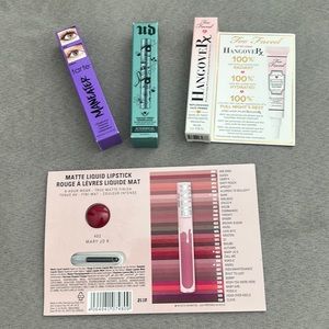 New makeup (mascaras and primer)